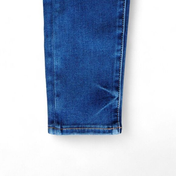 American Eagle Hi- Rise Jegging Crop Distressed Medium Wash Junior 00 - Picture 10 of 12